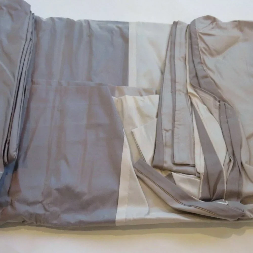 Donna Karan Home Essentials City Block Silk Peony Duvet Cover Full/Queen